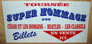 Affiche de tournee Super Hommage-1998